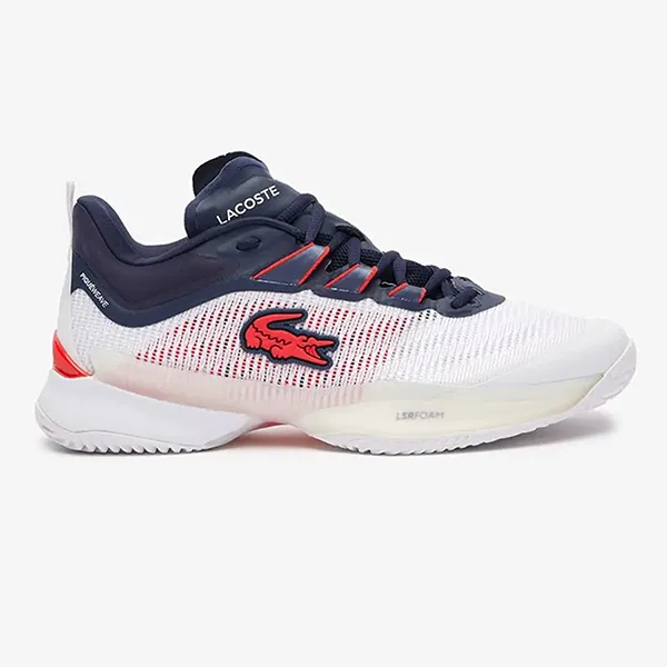 Giày Thể Thao Nam Lacoste AG-LT23 Ultra Tennis Shoes Màu Xanh Navy Trắng Size 40.5
