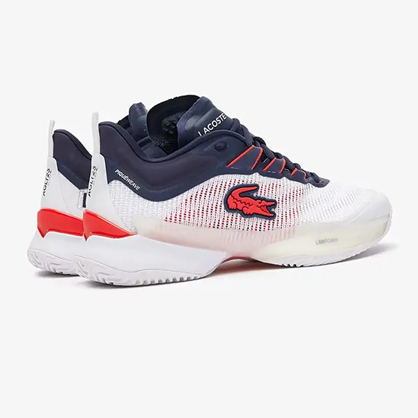 Giày Thể Thao Nam Lacoste AG-LT23 Ultra Tennis Shoes Màu Xanh Navy Trắng Size 40.5