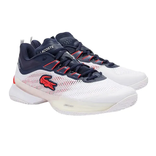 Giày Thể Thao Nam Lacoste AG-LT23 Ultra Tennis Shoes Màu Xanh Navy Trắng Size 40.5