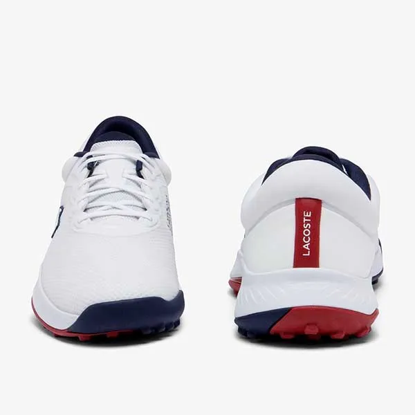 Giày Thể Thao Nam Lacoste Men's Golf Point 47SMA0033 407 Màu Trắng - Xanh Size 39.5 - Giày - Vua Hàng Hiệu
