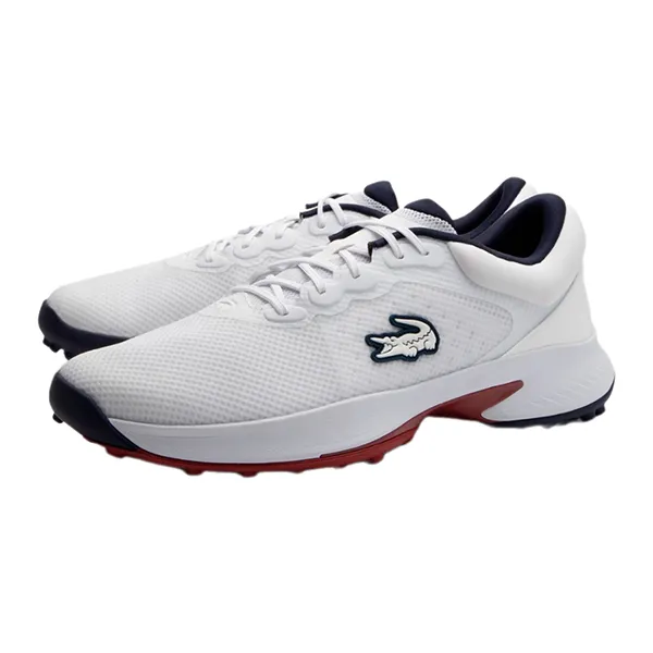 Giày Thể Thao Nam Lacoste Men's Golf Point 47SMA0033 407 Màu Trắng - Xanh Size 39.5 - Giày - Vua Hàng Hiệu