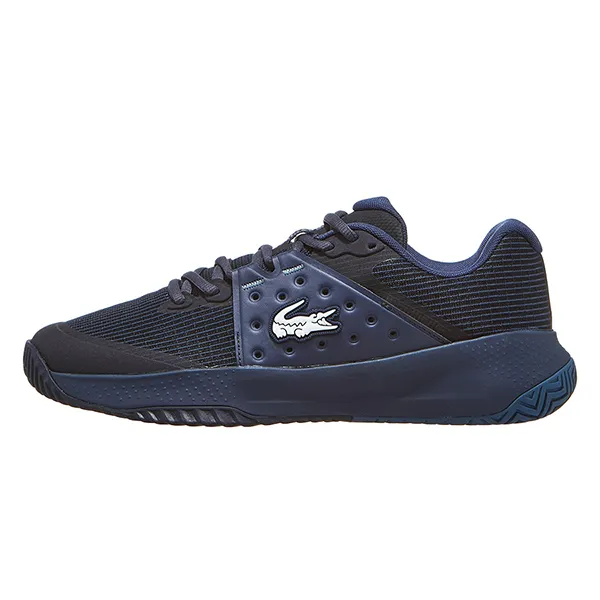 Giày Thể Thao Nam Lacoste Men's Power Serve Padel Shoes 49SMA0097 Màu Xanh Navy Size 43