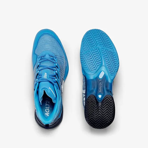 Giày Tennis Nam Lacoste Men's Shoes AG-LT23 Ultra X Daniil Medvedev 48SMA0084-BN1 Màu Xanh Blue Size 42 - Giày - Vua Hàng Hiệu