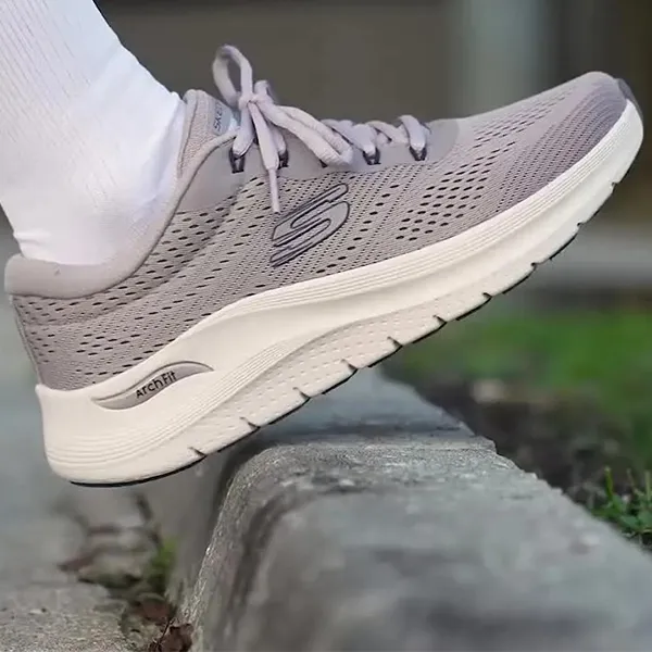 Giày Thể Thao Nam Skechers Sneaker Arch Fit 2.0 232700GRY GREY Màu Xám Size 42 - Giày - Vua Hàng Hiệu