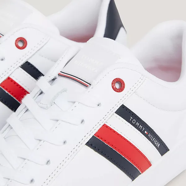 Giày Thể Thao Nam Tommy Hilfiger 04921-YBS Màu Trắng Size 40 - Giày - Vua Hàng Hiệu