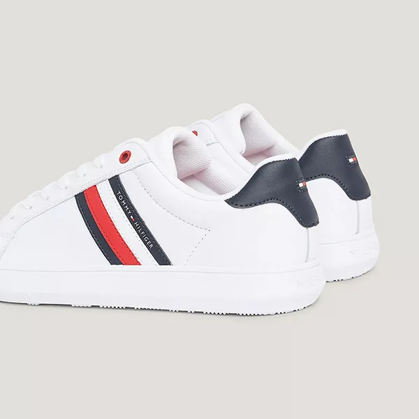 Giày Thể Thao Nam Tommy Hilfiger 04921-YBS Màu Trắng Size 40 - Giày - Vua Hàng Hiệu