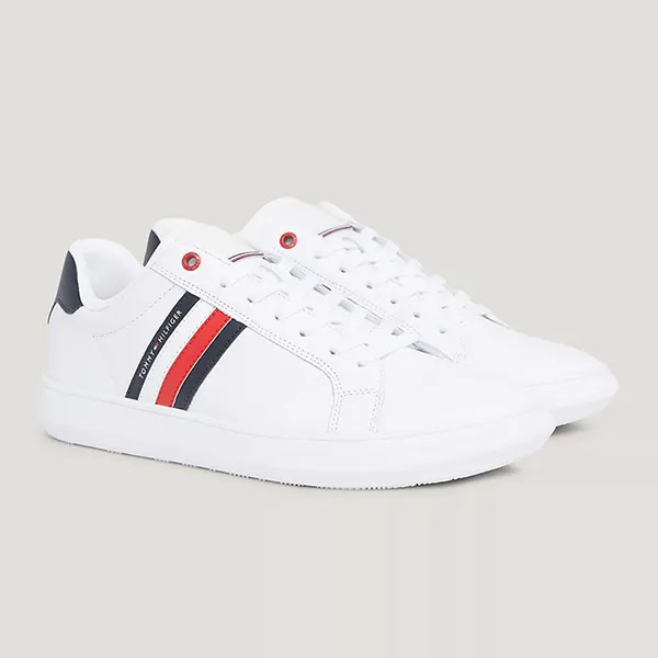 Giày Thể Thao Nam Tommy Hilfiger 04921-YBS Màu Trắng Size 40 - Giày - Vua Hàng Hiệu