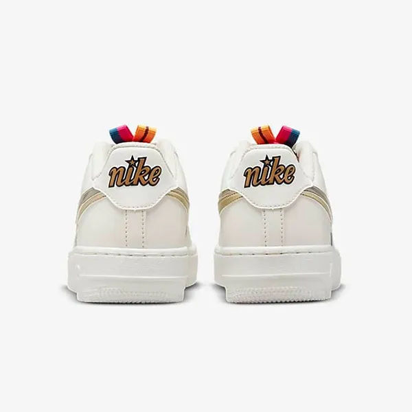 Giày Thể Thao Nike Air Force 1 Low LV8 Silver/Gold GS DH9595-001 Màu Trắng Size 40 - Giày - Vua Hàng Hiệu