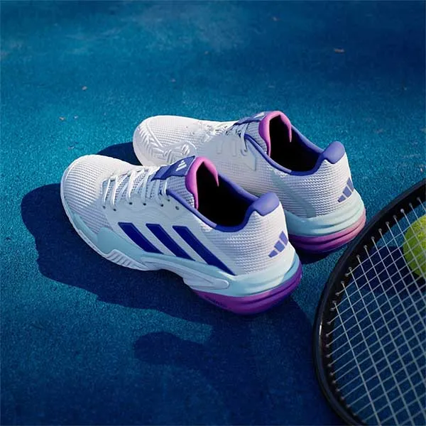 Giày Thể Thao Nữ Adidas Barricade 13 Tennis Shoes IF9129 Màu Trắng Tím Size 41