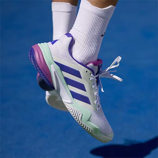 Giày Thể Thao Nữ Adidas Barricade 13 Tennis Shoes IF9129 Màu Trắng Tím Size 41