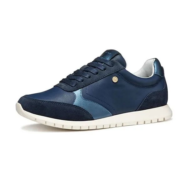 Giày Thể Thao Nữ Geox Sukie 2.0 Woman Low Top Sneakers Navy Màu Xanh Navy Size 38 - Giày - Vua Hàng Hiệu