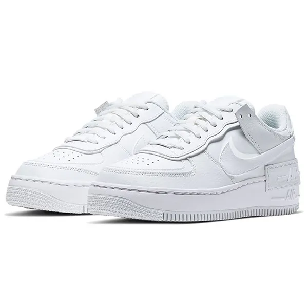 Giày Thể Thao Nữ Nike Air Force 1 Shadow Triple White (W) CI0919-100 Màu Trắng Size 36.5 - Giày - Vua Hàng Hiệu