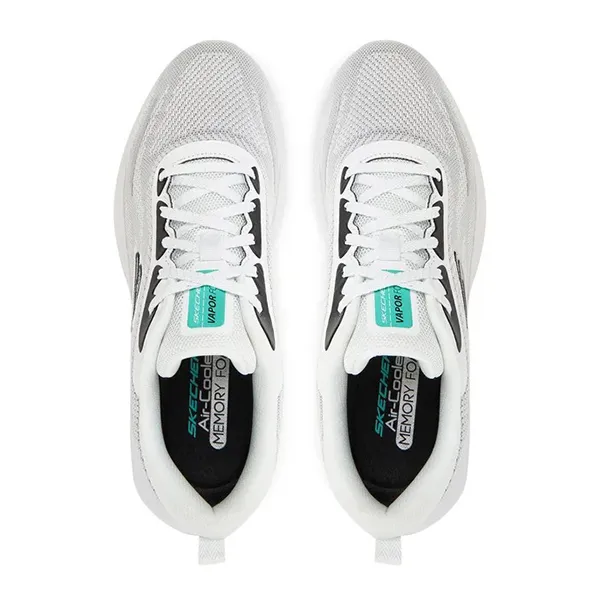 Giày Thể Thao Nữ Skechers Causal Sneaker Vapor Foam-Smooth Ride 150028/WBK White Màu Trắng Xám Size 38 (No Box) - Giày - Vua Hàng Hiệu