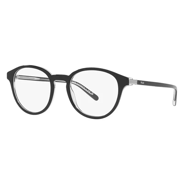 Gọng Kính Cận Nam Ralph Lauren Shiny Black On Crystal PH2252 6026 Eyeglasses Màu Đen - Kính mắt - Vua Hàng Hiệu
