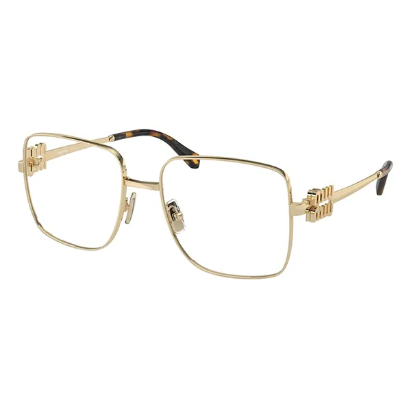 Gọng Kính Cận Nữ Miu Miu OMU 51XV ZVN1O1 Pale Gold Eyeglasses Màu Vàng Gold - Kính mắt - Vua Hàng Hiệu