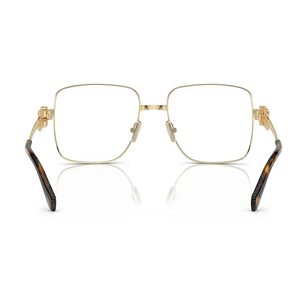 Gọng Kính Cận Nữ Miu Miu OMU 51XV ZVN1O1 Pale Gold Eyeglasses Màu Vàng Gold - Kính mắt - Vua Hàng Hiệu