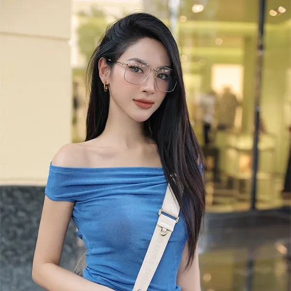 Gọng Kính Cận Unisex Gucci Eyeglasses GG0883OA 003 Màu Vàng