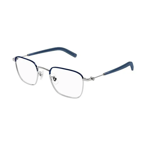 Gọng Kính Nam Montblanc MB0389O 004 Màu Xanh Bạc - Kính mắt - Vua Hàng Hiệu