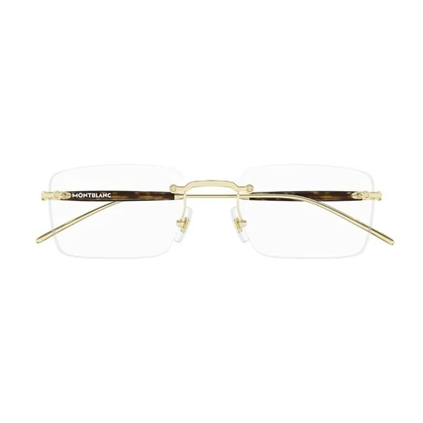 Gọng Kính Nam Montblanc MB0411O 002 Màu Vàng Gold - Kính mắt - Vua Hàng Hiệu