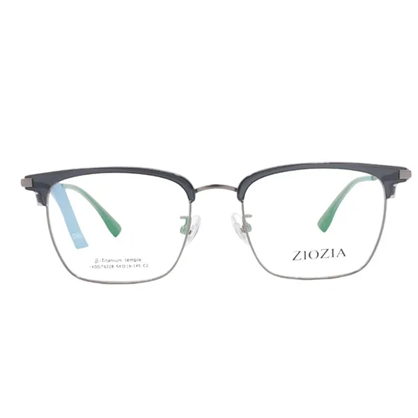 Gọng Kính Nam Ziozia Eyeglasses KKDSIT6228 C2 Màu Xám/Đen