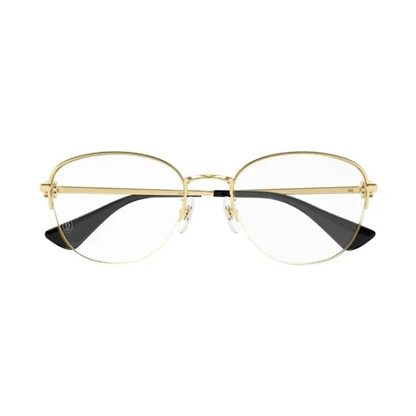 Gọng Kính Nữ Cartier CT0415OA 001 Màu Vàng Gold