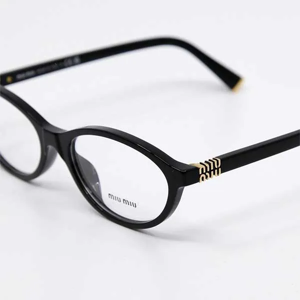 Gọng Kính Nữ Miu Miu MU09XV Eyeglasses Màu Đen - Kính mắt - Vua Hàng Hiệu