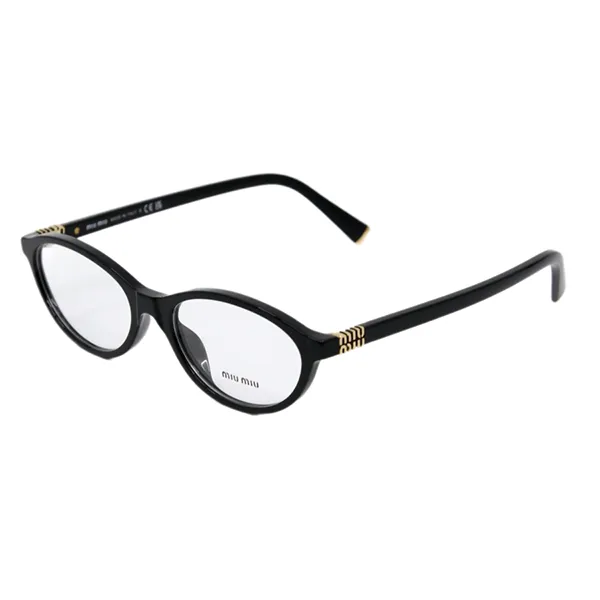 Gọng Kính Nữ Miu Miu MU09XV Eyeglasses Màu Đen - Kính mắt - Vua Hàng Hiệu