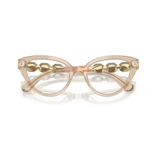 Gọng Kính Nữ Swarovski Cat Eyes 0SK2028F 106653 Màu Nâu Nhạt