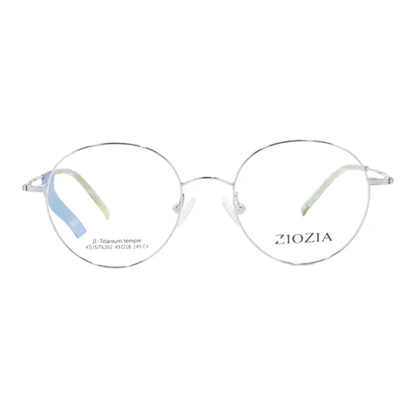 Gọng Kính Nữ Ziozia Eyeglasses KDJSIT6202 C4 Màu Bạc - Kính mắt - Vua Hàng Hiệu