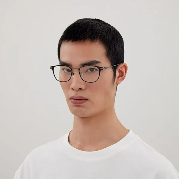 Gọng Kính Unisex Gucci GG1740OK 003 Màu Đen Xám - Kính mắt - Vua Hàng Hiệu
