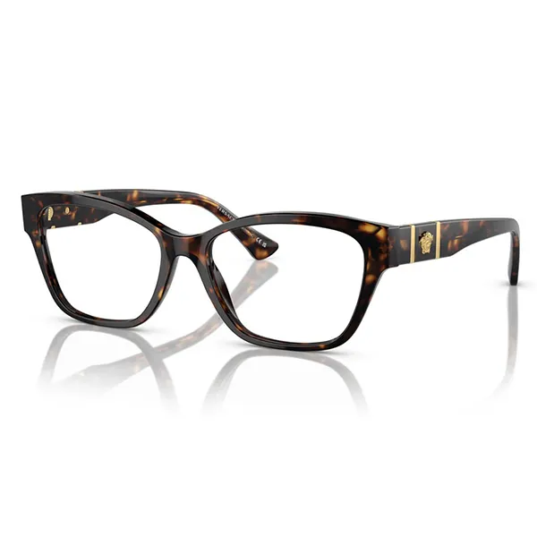 Gọng Kính Unisex Versace VE3344 108 54 Màu Nâu Havana - Kính mắt - Vua Hàng Hiệu
