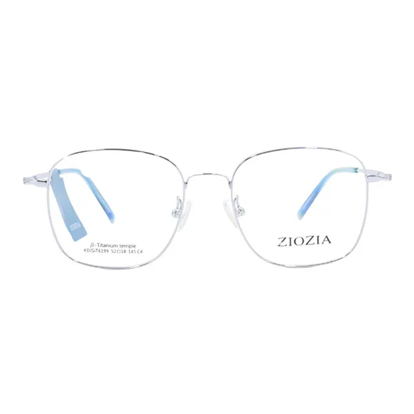 Gọng Kính Unisex Ziozia Eyeglasses KDJSIT6199 C4 Màu Bạc - Kính mắt - Vua Hàng Hiệu