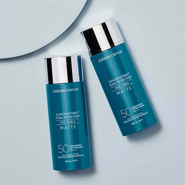 Kem Chống Nắng Colorescience Sunforgettable Total Protection Face Shield Matte SPF 50/PA++++ 55ml - Kem chống nắng - Vua Hàng Hiệu