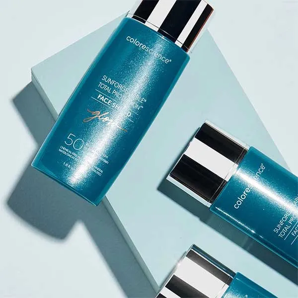 Kem Chống Nắng Colorescience Total Protection Face Shield Glow SPF 50/PA+++ 55ml - Kem chống nắng - Vua Hàng Hiệu