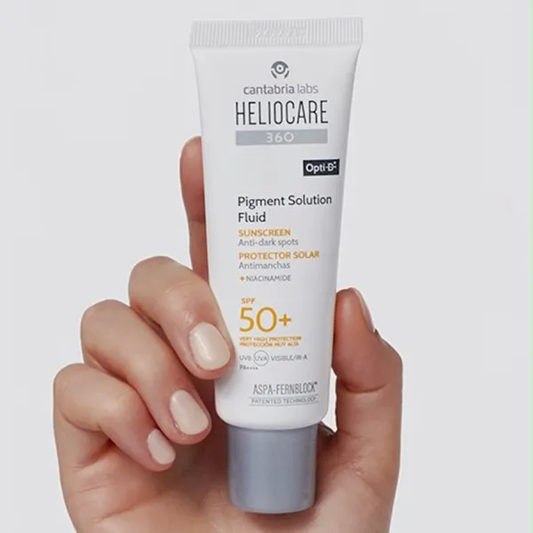 Kem Chống Nắng Heliocare 360° Pigment Solution Fluid SPF50+/PA++++ 50ml - Kem chống nắng - Vua Hàng Hiệu