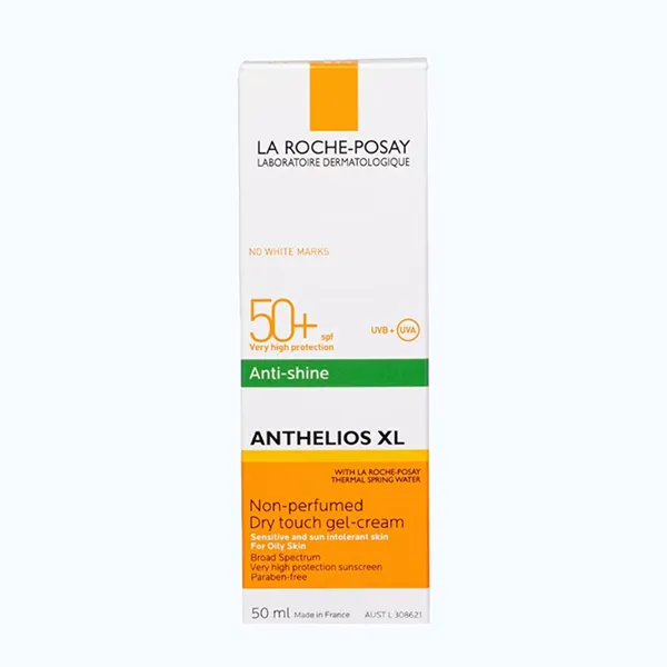 Kem Chống Nắng Hỗ Trợ Kiềm Dầu La Roche-Posay Anthelios Anti-Shine SPF50+ 50ml - Kem chống nắng - Vua Hàng Hiệu