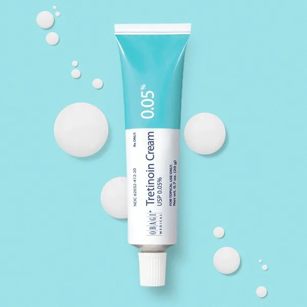 Kem Dưỡng Hỗ Trợ Giảm Mụn, Trẻ Hóa Da Obagi Tre 0.05% Cream 20g