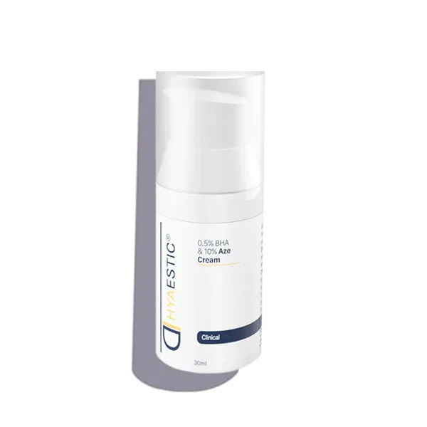 Kem Hỗ Trợ Giảm Mụn Và Ngừa Thâm Hyaestic 0,5% BHA & 10% Aze Cream 30ml - Mỹ phẩm - Vua Hàng Hiệu