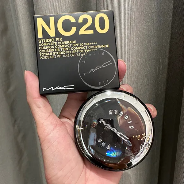 Kem Nền Dạng Nước MAC Studio Fix Complete Coverage Cushion Compact SPF50 PA++++ 12g - Tone NC20 - Trang điểm - Vua Hàng Hiệu