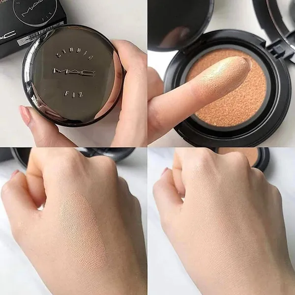 Kem Nền Dạng Nước MAC Studio Fix Complete Coverage Cushion Compact SPF50 PA++++ 12g - Tone NC20 - Trang điểm - Vua Hàng Hiệu