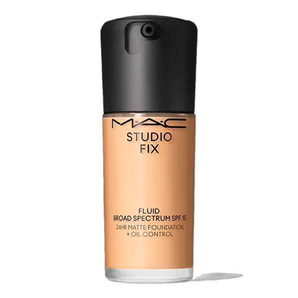 Kem Nền Mac Studio Fix Fluid SPF15 24HR Matte Foundation Oil Control Tone NC20