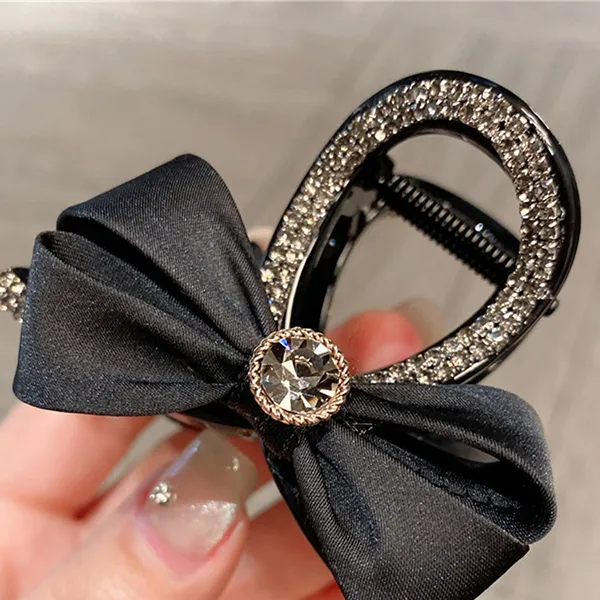 Kẹp Tóc Nữ Meri Chic Knot HC150 Màu Đen