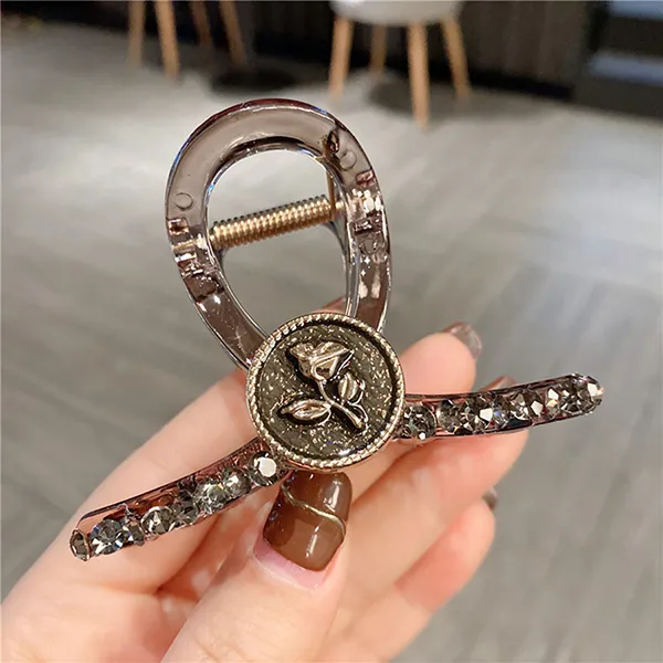 Kẹp Tóc Nữ Meri Silent Rose HC143 Màu Nâu