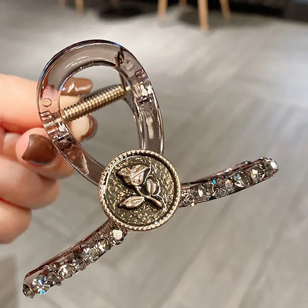 Kẹp Tóc Nữ Meri Silent Rose HC143 Màu Nâu