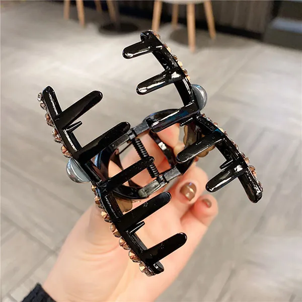 Kẹp Tóc Nữ Meri Soft Bloom HC142 Màu Đen