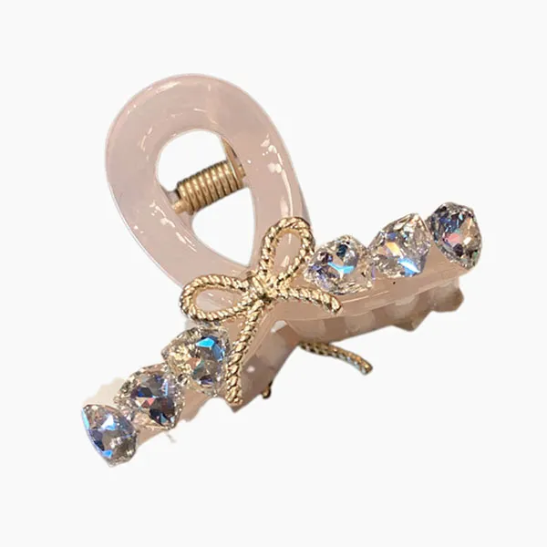 Kẹp Tóc Nữ Meri Twinkle Bow HC139-H Màu Hồng