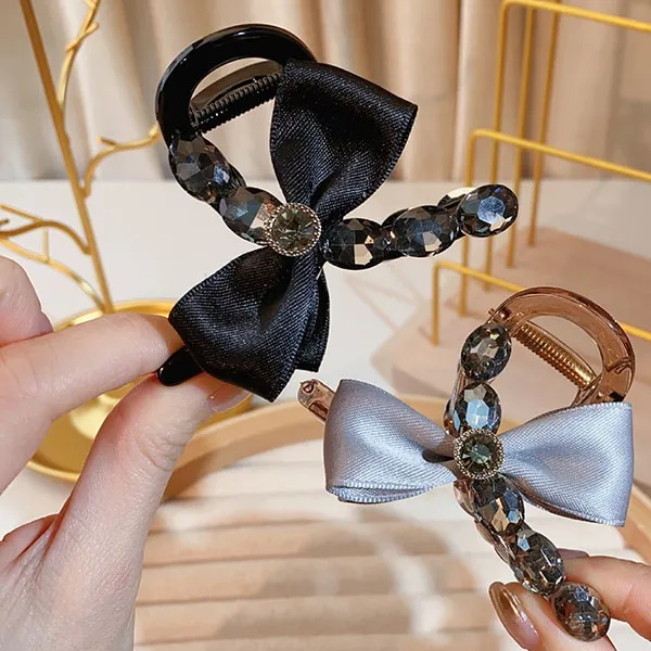 Kẹp Tóc Nữ Meri Whisper Bow HC141-Đ Màu Đen