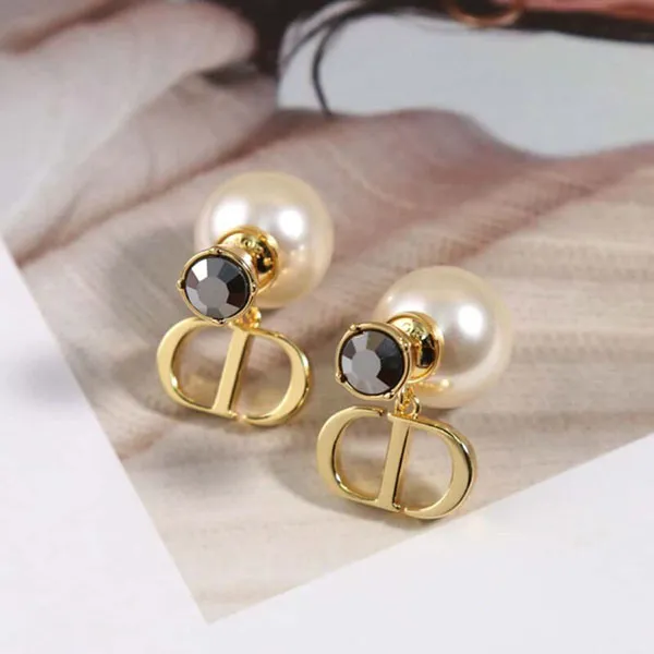 Khuyên Tai Nữ Dior Tribal Earrings Màu Vàng - Trang sức - Vua Hàng Hiệu