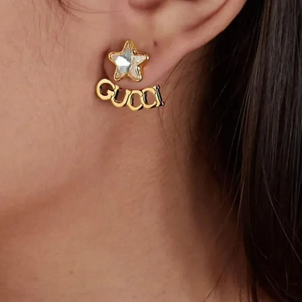 Khuyên Tai Nữ Gucci Star Ring Màu Vàng - Trang sức - Vua Hàng Hiệu