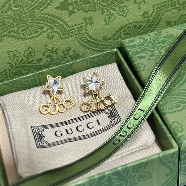 Khuyên Tai Nữ Gucci Star Ring Màu Vàng - Trang sức - Vua Hàng Hiệu